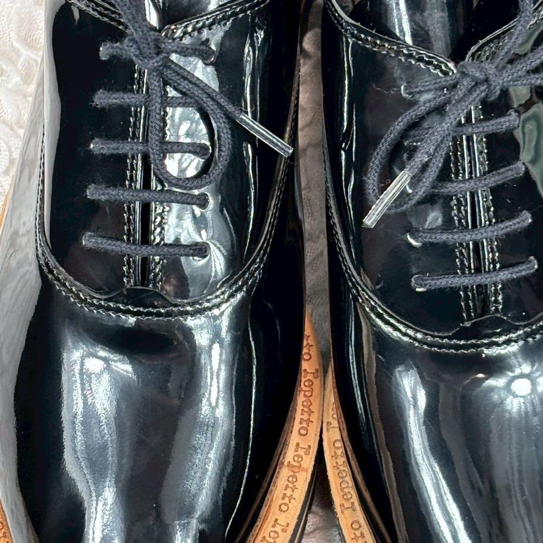 repetto 限定品 エナメル オックスフォード 37 - メルカリ