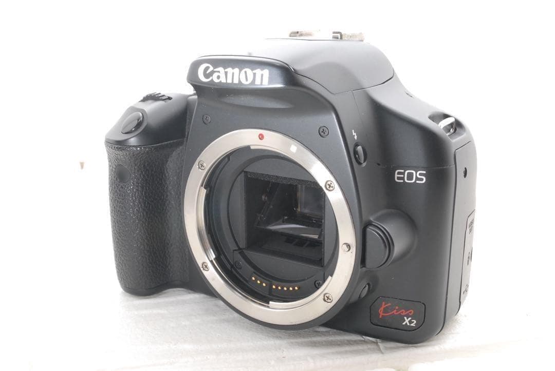 ショット3437枚✨ Canon kiss X2 レンズセット 初心者 入門機 - メルカリ