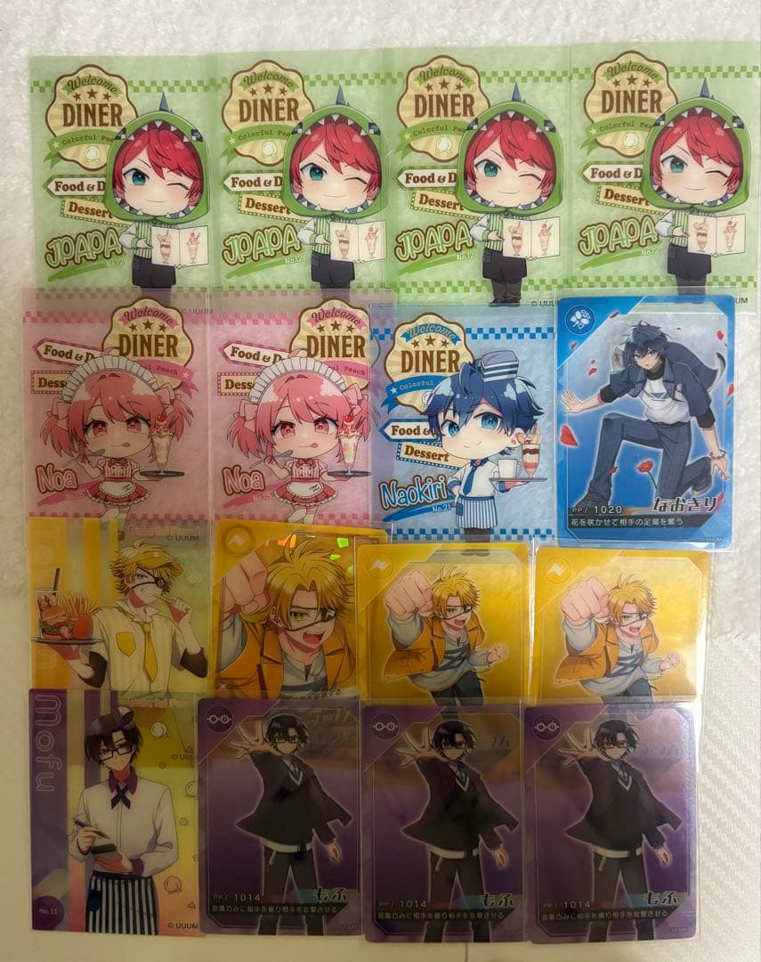 カラフルピーチ トレカ まとめ売り - メルカリ