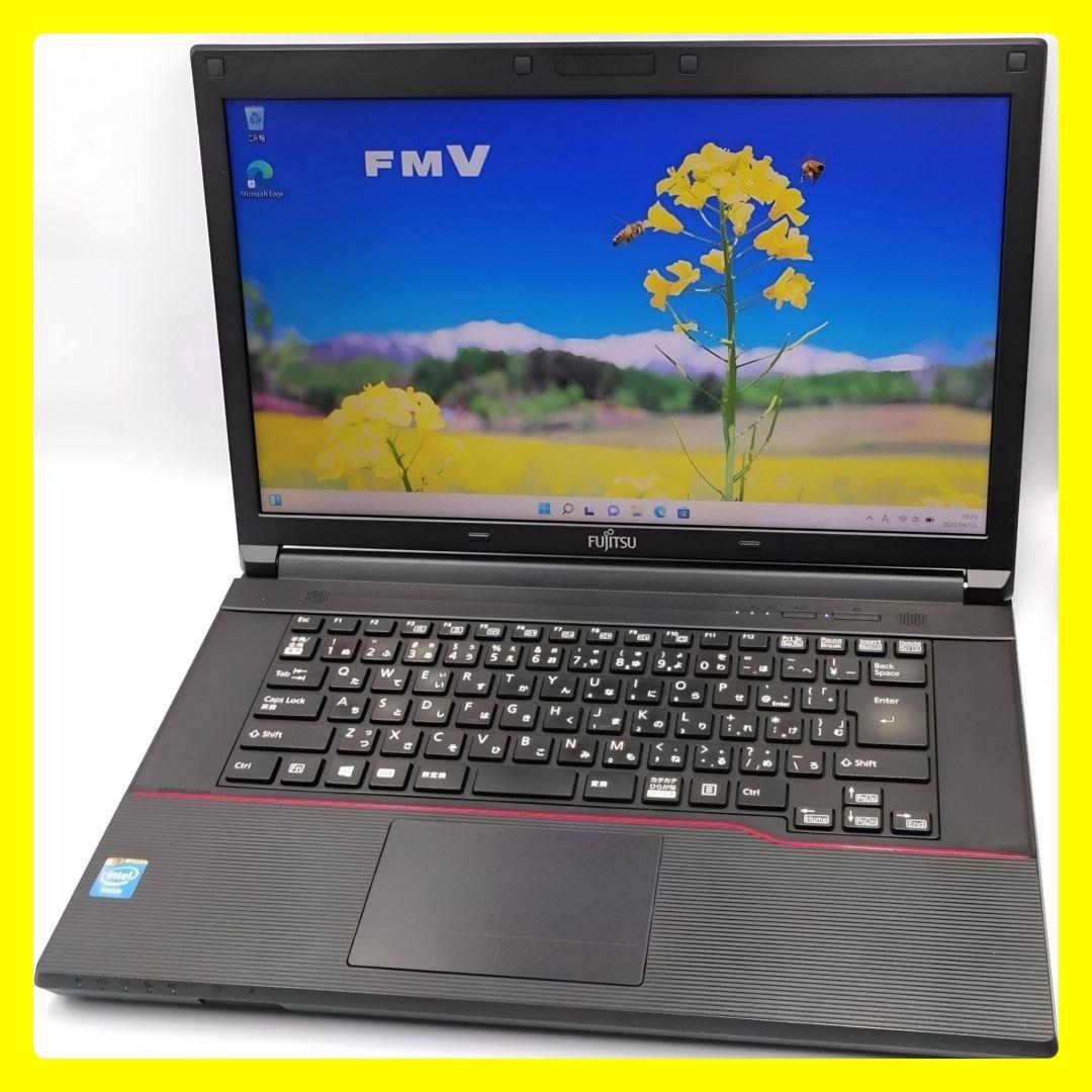 即活用OK！ Windows11 ノートパソコン 富士通 すぐに使えます！ - メルカリ