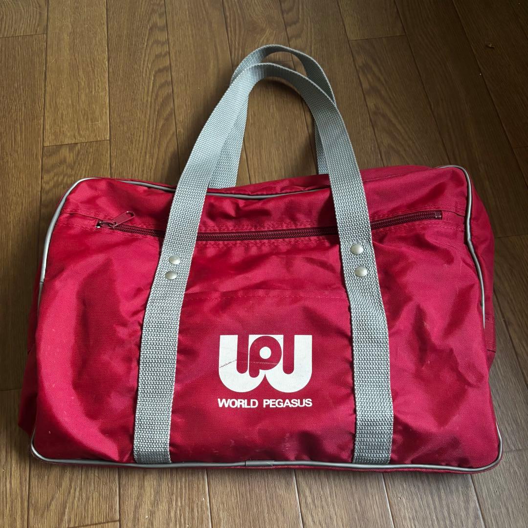 限定値下げ‼️】ワールドペガサス 旧ワッペ 赤 スクバ - メルカリ