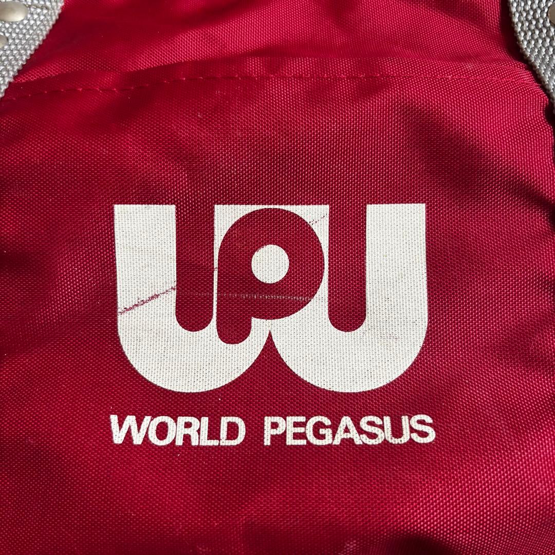 限定値下げ‼️】ワールドペガサス 旧ワッペ 赤 スクバ - メルカリ