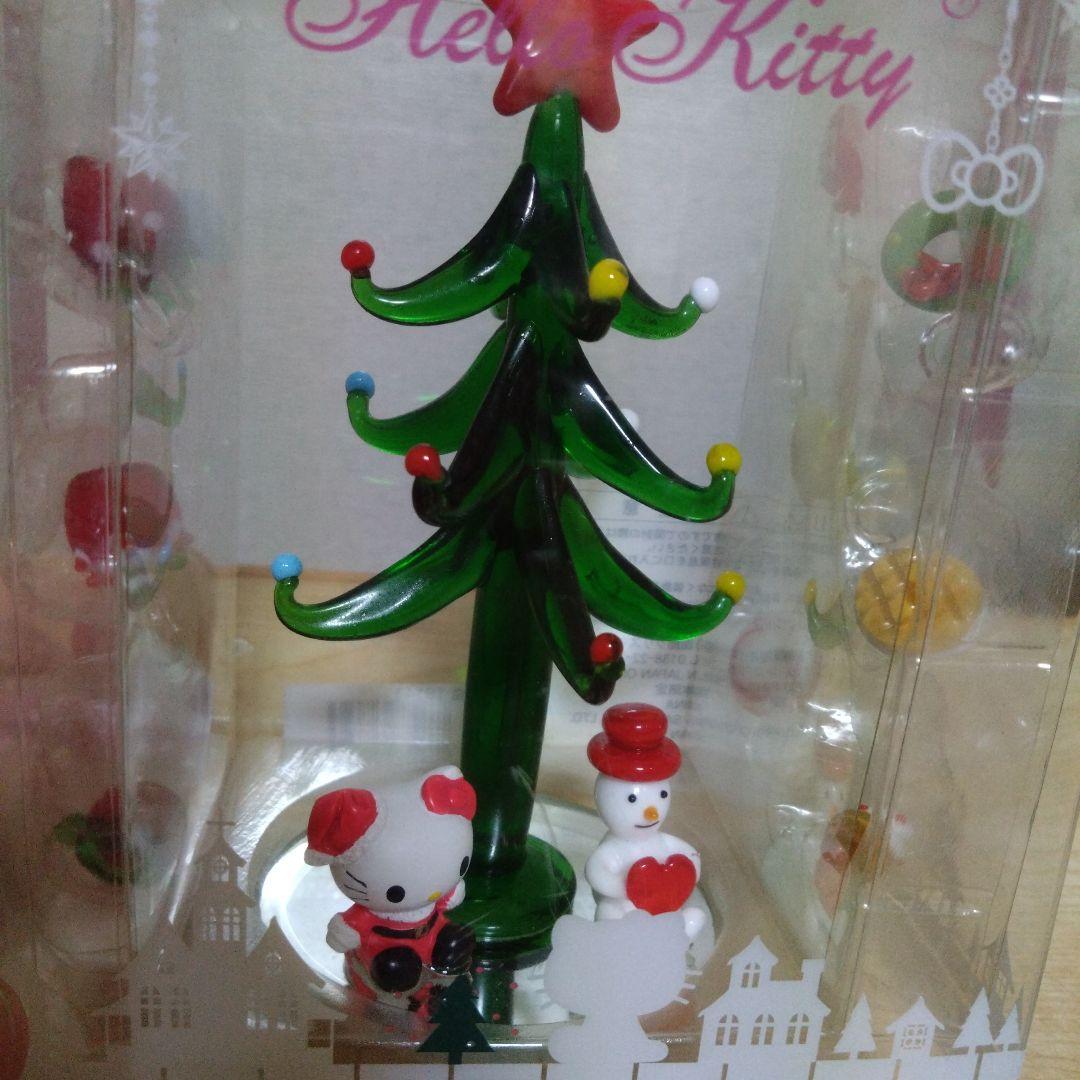 ハローキティ クリスマスガラスツリー 日本限定 - メルカリ