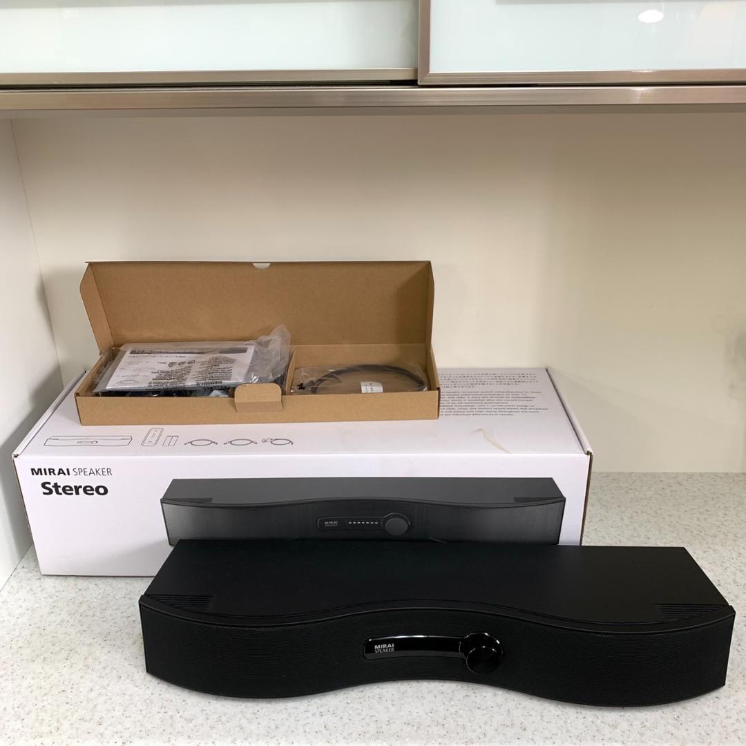 ★サウンドファン　ミライスピーカー　ステレオ　SF-MIRAIS6 Amazon.co.jp: ミライスピーカー ステレオ テレビ用スピーカー SF