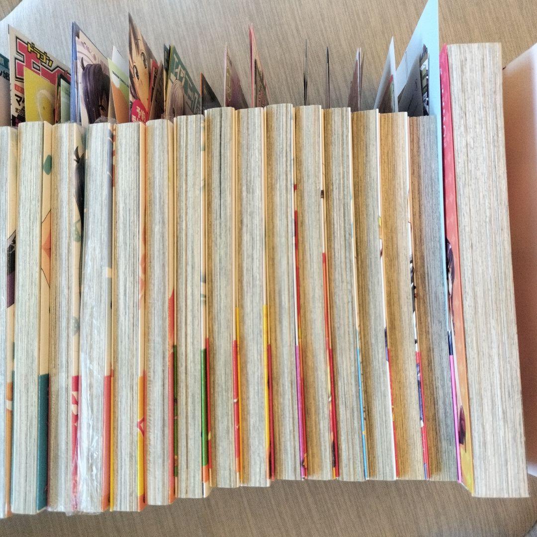 マケン姫っ! 全巻初版！！新品8冊+帯付き21冊非売品カード等多数！！オマケ1冊