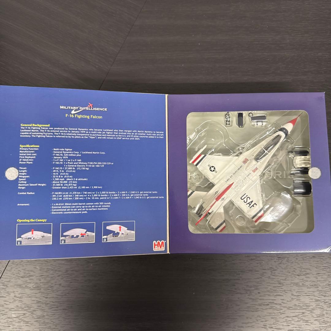 ☆未展示美品☆ホビーマスター F-16D サンダーバーズ 1/72 HA3805