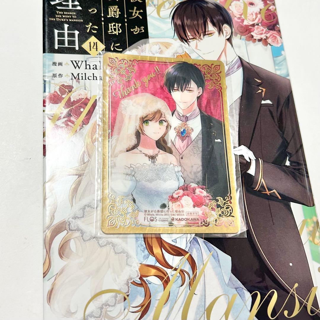 送料込み】彼女が公爵邸に行った理由 1〜14巻 Whale Milcha 全巻