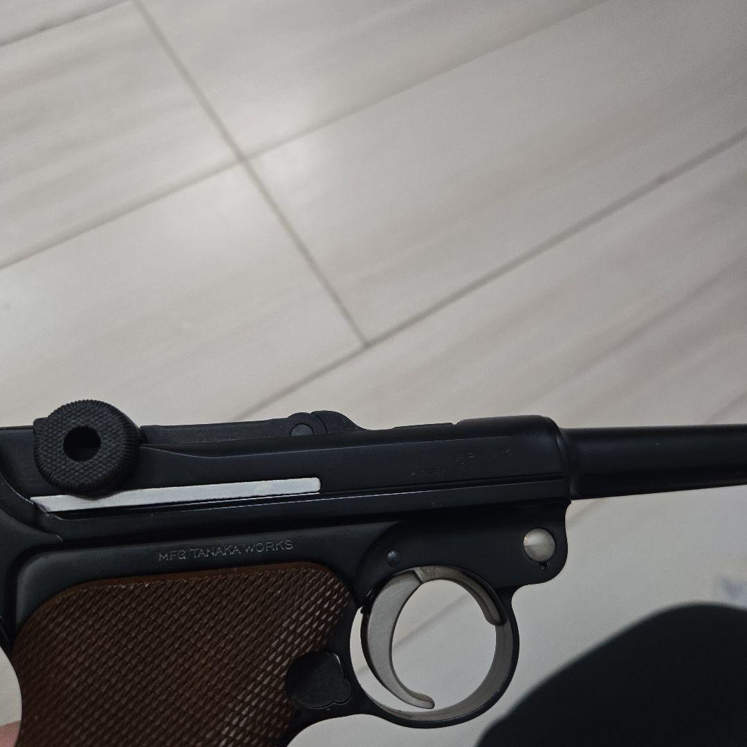 当時物・希少】タナカワークス ルガー P-08 外箱・説明書付 昭和レトロ