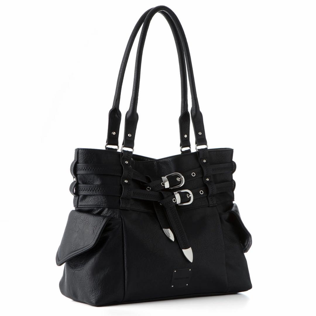 SQUARELINE ショルダーバッグ ブラック ニキ_ ブラック - squareline | 60% - アジアファッション通販