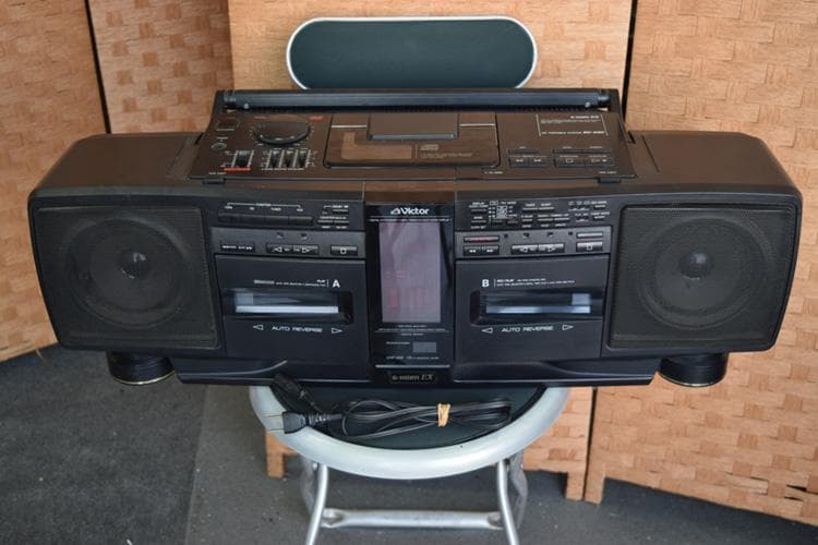 ビクター G-HORN/ラジカセ CDポータブルシステム RC-X90 ジャンク Yahoo!オークション - Victor ビクター G-HORN CD RC-X9 ラジカセ 昭和