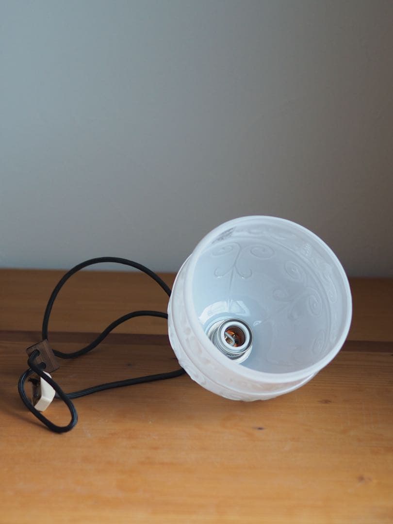 後藤照明ペンダントライト/大正浪漫/乳白ガラス/引掛けシーリング