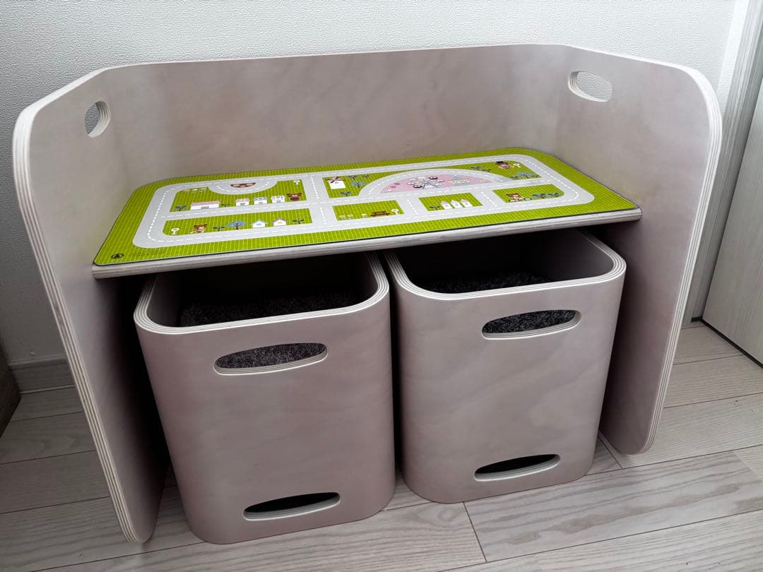 UBRAVOO ベビーベッド ゆりかご ベビーラック 折りたたみ ベージュ