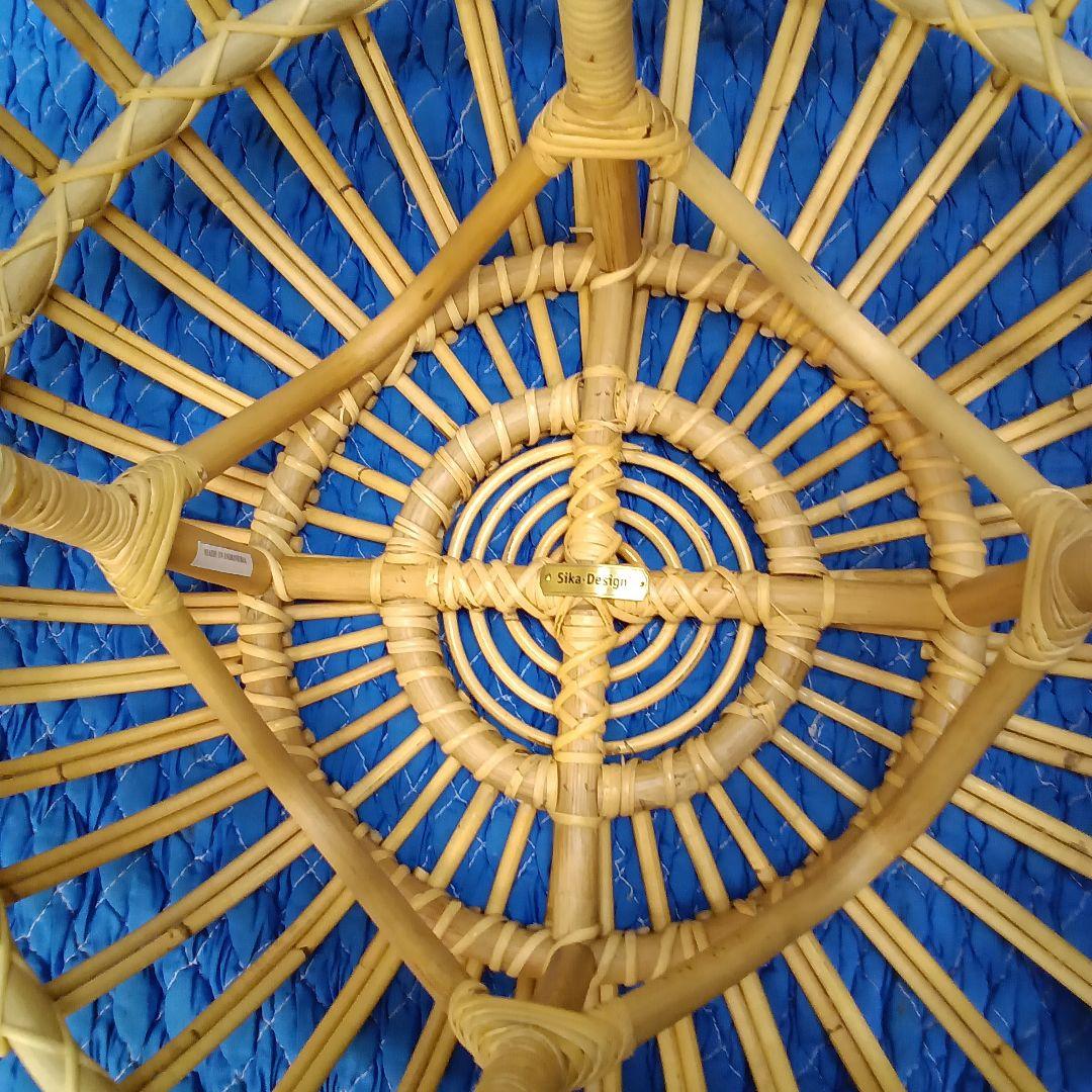 Sika Design L Franco Albini ラタンオットマン L ② - メルカリ