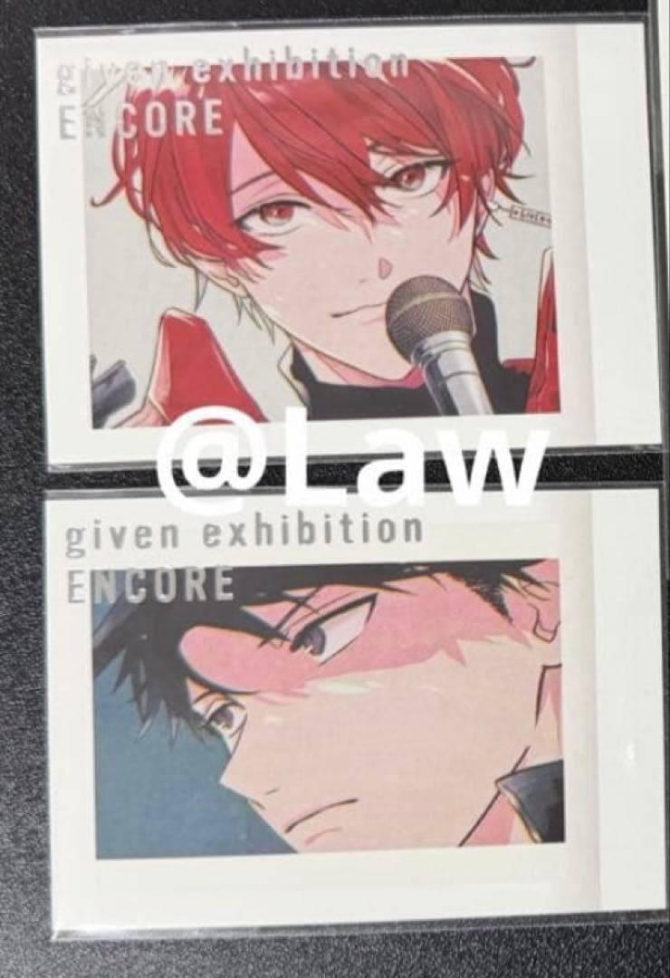 ギヴン展 encore 購入特典 ぱしゃこれ 佐藤真冬 上ノ山立夏 りつまふ