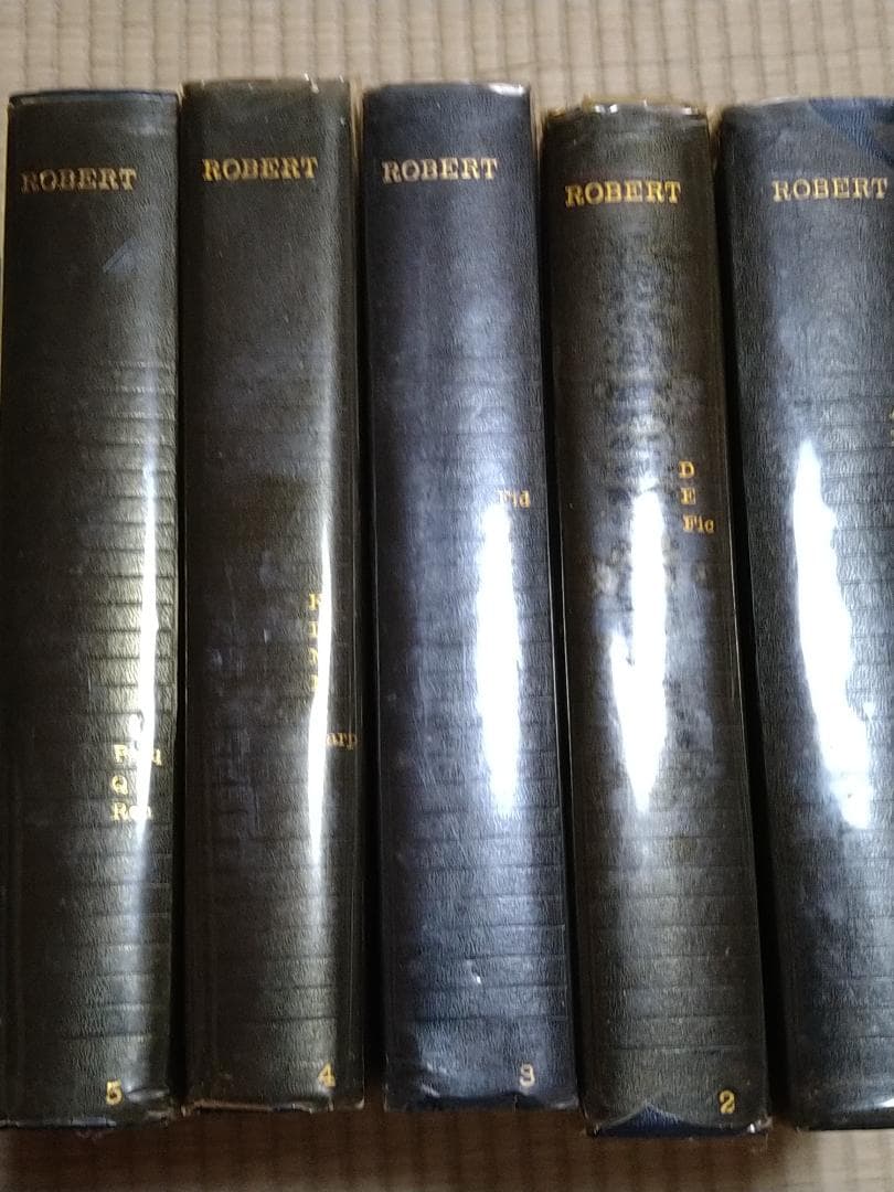 フランス語辞典 6巻 ＋１巻Paul Robert フランス語辞書いろいろ