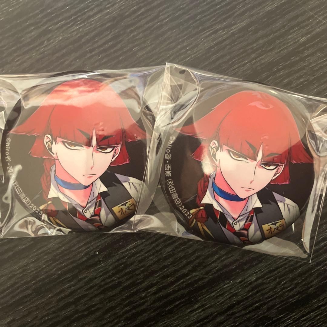 魔入りました!入間くんif魔フィア アニメイトカフェ 缶バッジ オペラ