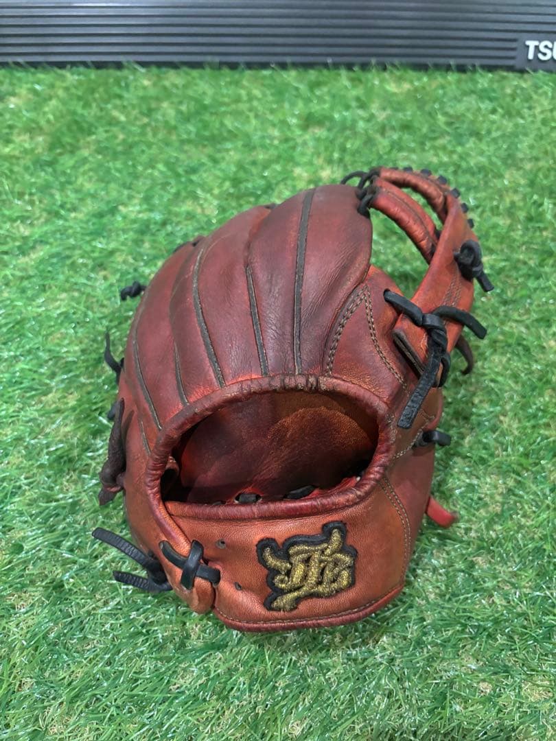 和牛JB　硬式用グラブ　JB-J005 パワーオレンジ 野球 和牛JB JB 硬式グロ―ブ グラブ オレンジ 投手用 二塁・遊撃手 内