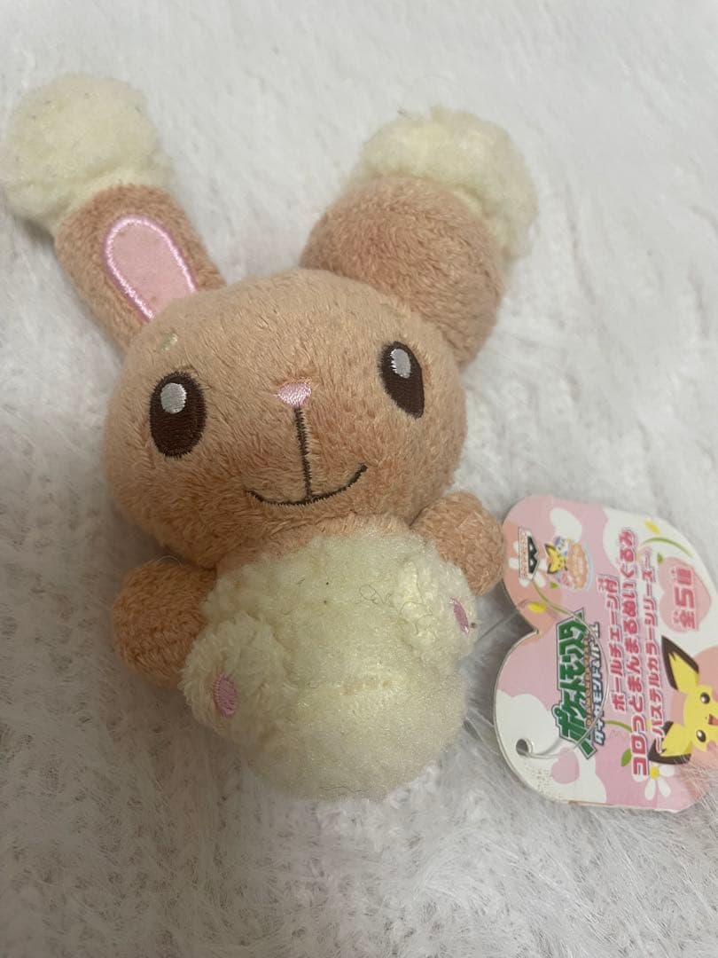 ポケモン ミミロル ころっとまんまるぬいぐるみ パステルシリーズ