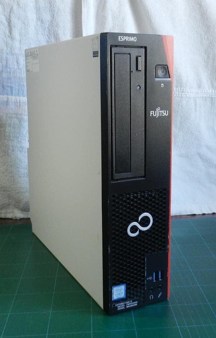 高性能FujitsuESPRIMO D587SX7世◇Win11Pro 25H2 FMV-ESPRIMO 富士通 ESPRIMO D587/SX i5-7500/8GB/500GB HDD/Windows11