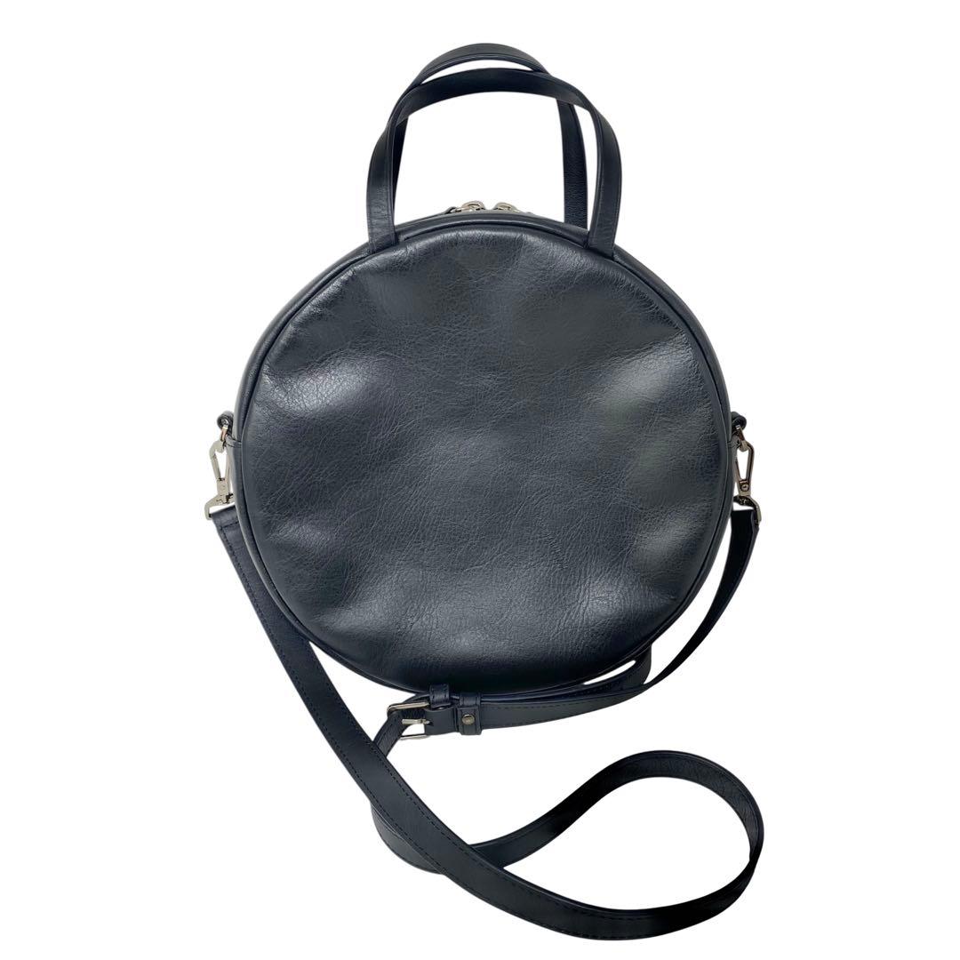 agnes b. marion 2wayサークルバッグ アニエスベー ブラック - メルカリ