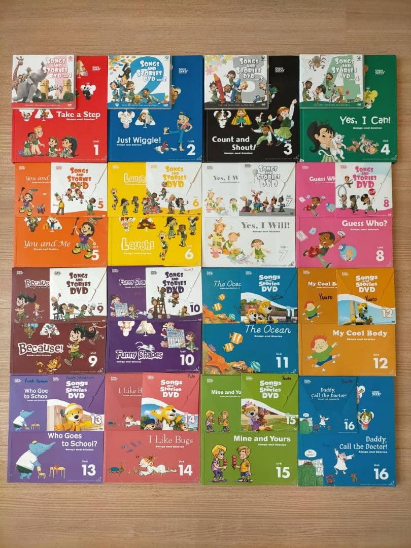 GrapeSEED unit1からunit16 DVD CD付 - メルカリ