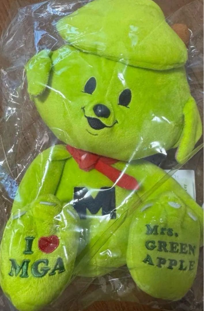 Mrs. GREEN APPLE ミセスグリーンアップル メメル ぬいぐるみ MEMERU Plush Toy」「MEMERU Plush Toy Keyholder」三次通常販売開始
