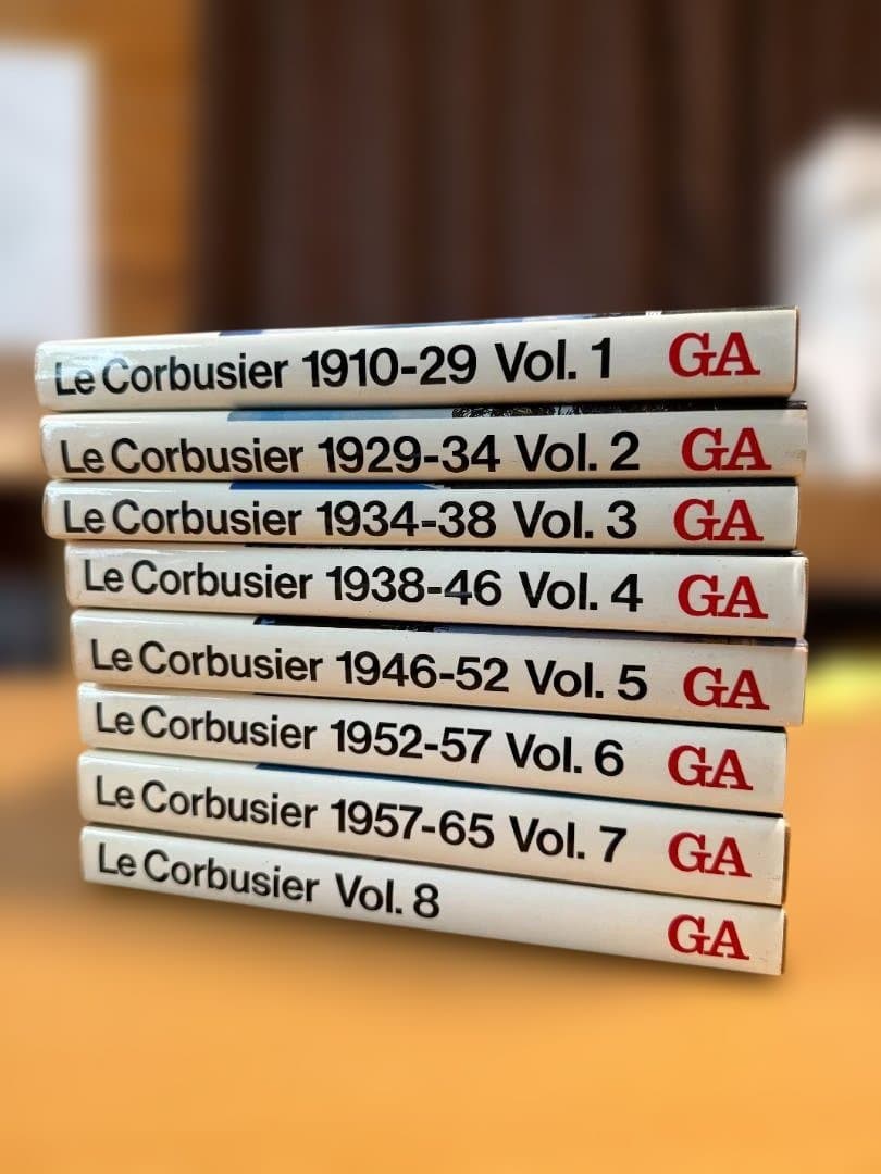 ル・コルビュジエ全作品集 全8巻　日本語版 ル・コルビュジエ全作品集 全8巻 日本語版（普及版） - 古本買取販売