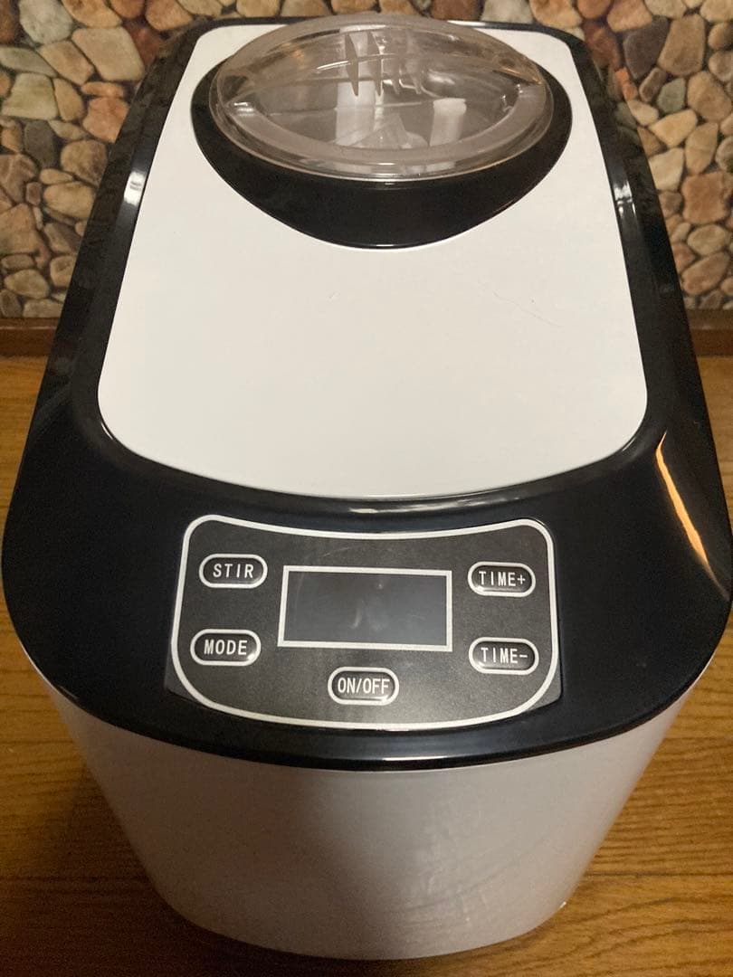 【新品未使用品】全自動 アイスクリームメーカー 自家製 家庭用 アイス 1.5L