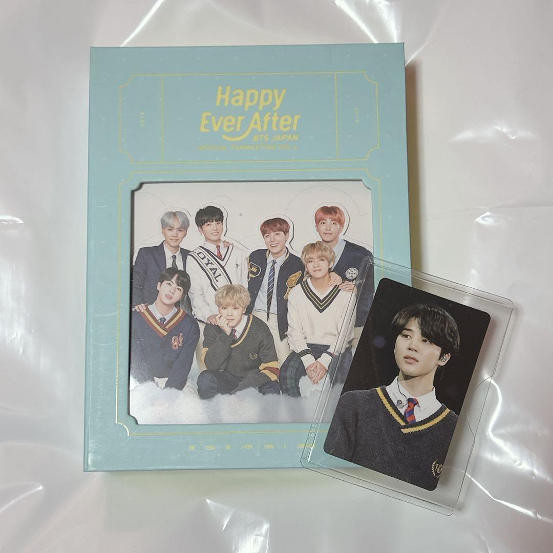 BTS Happy Ever After DVD トレカ付き BTS JAPAN OFFICIAL FANMEETING VOL 4 Happy Ever After DVD Limited