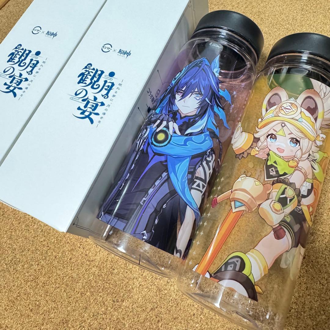非売品！！ 原神 スシロー クリアボトル カチーナ オロルン 2個セット