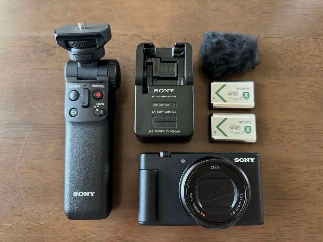 SONY VLOGCAM ZV-1II シューティンググリップ付ZV-1M2 SONY ZV-1M2G W VLOGCAM ZV-1 II シューティンググリップキット