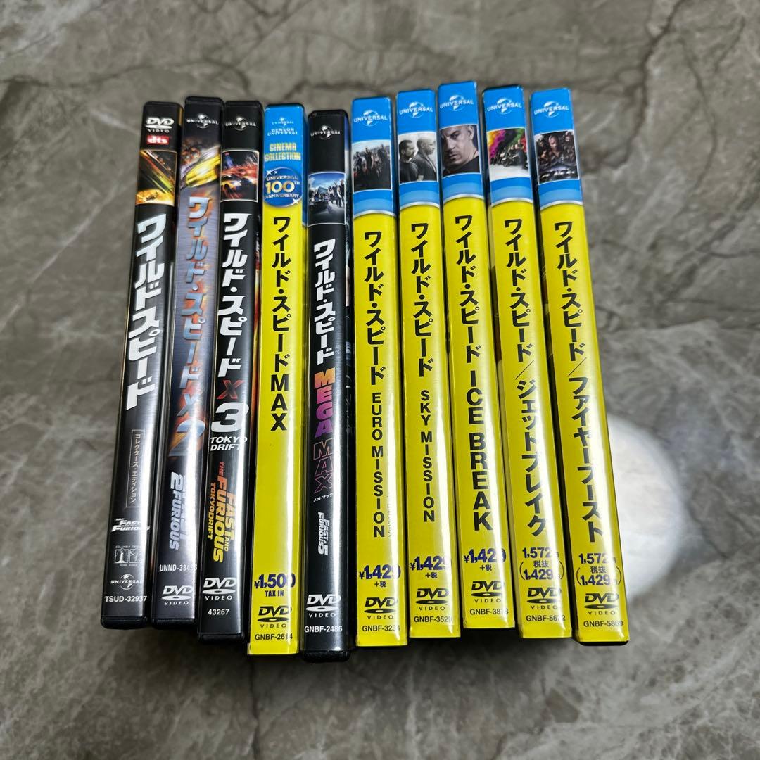 ワイルドスピード　DVD ワイルド・スピード DVD+Blu-ray 11本セット04240426L06S - メルカリ