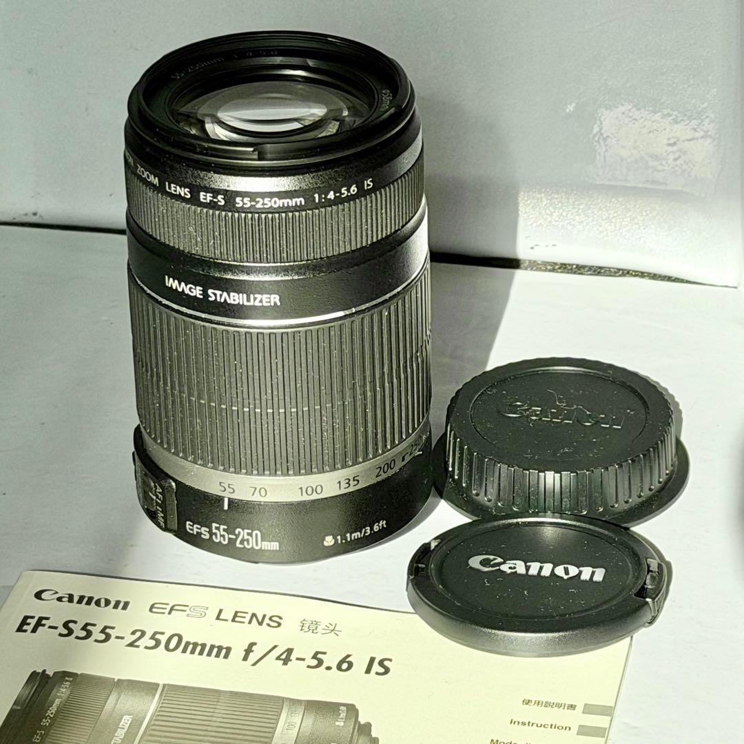 レンズ(ズーム) Canon EF-S 55-250mm f:4-5.6 IS