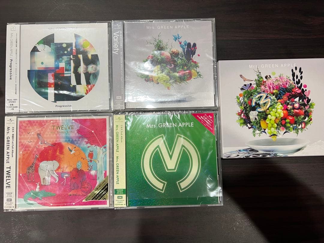 ミセスCD アルバム 初回限定版 5枚セット まとめ売り Mrs. GREEN APPLE｜ベストアルバム『5』7月8日発売 - TOWER RECORDS ONLINE
