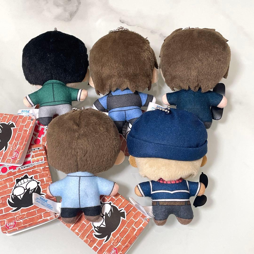 名探偵コナン警察学校組 キーチェーン マスコット 降谷、松田、諸伏