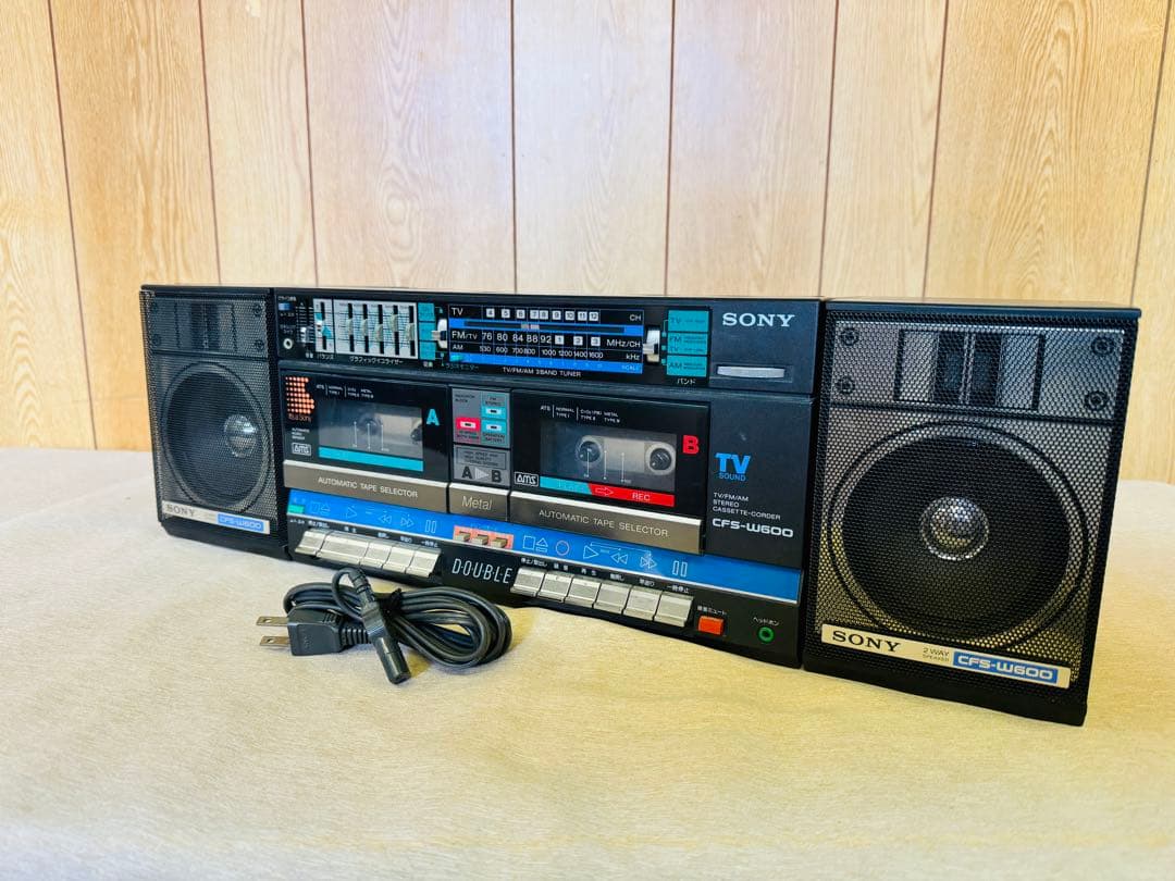 SONY CFS-W600 ラジカセ ソニー - メルカリ