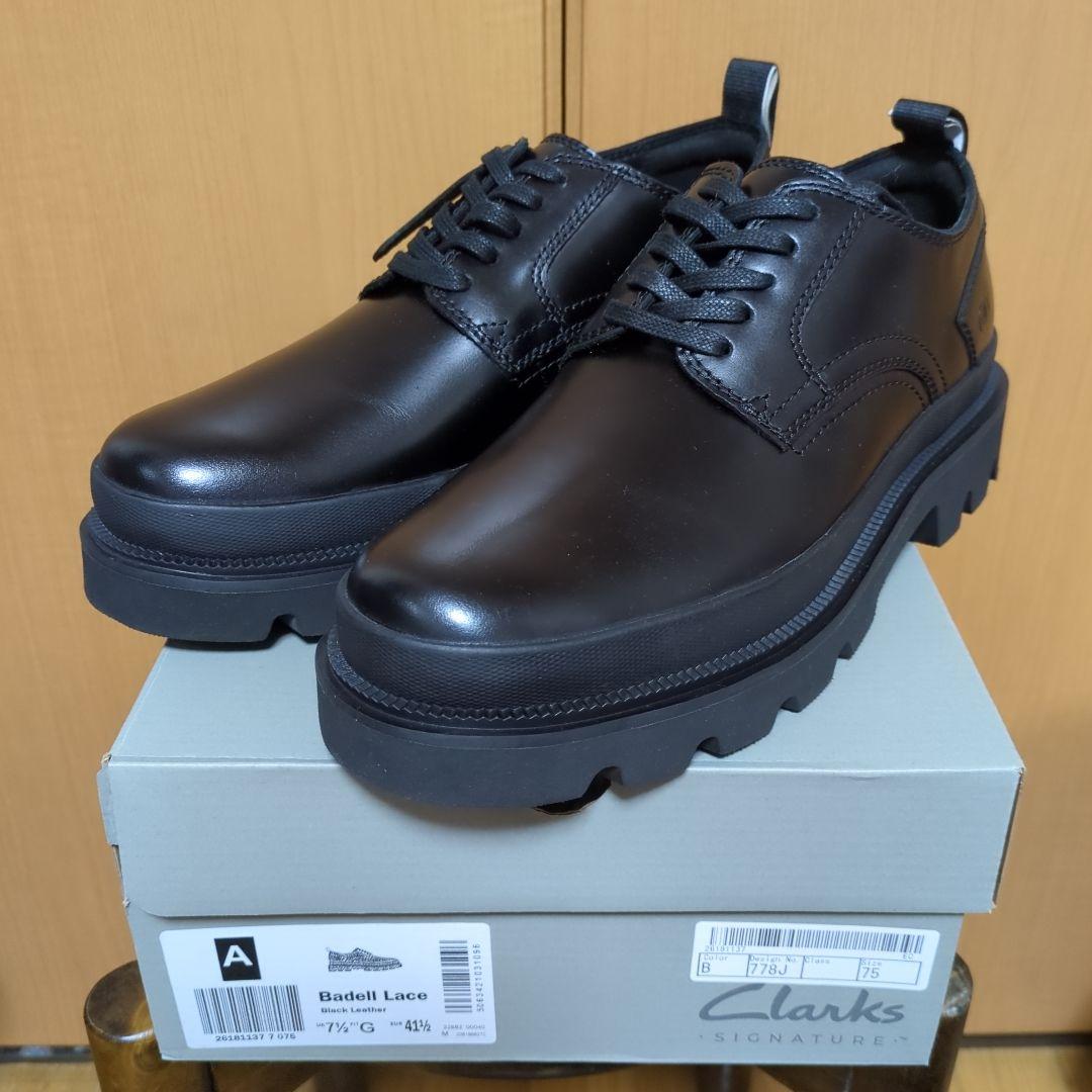 靴 Clarks Badell Lace size75 Clarks Badell Lace / バデルレース （ブラックヌバック