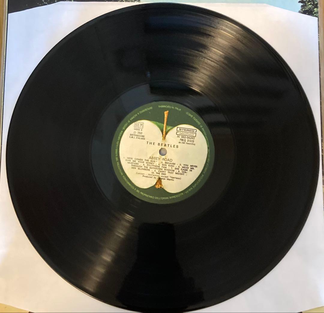 稀少イタリア1st別カットAbbey Road Beatlesビートルズレコード - メルカリ