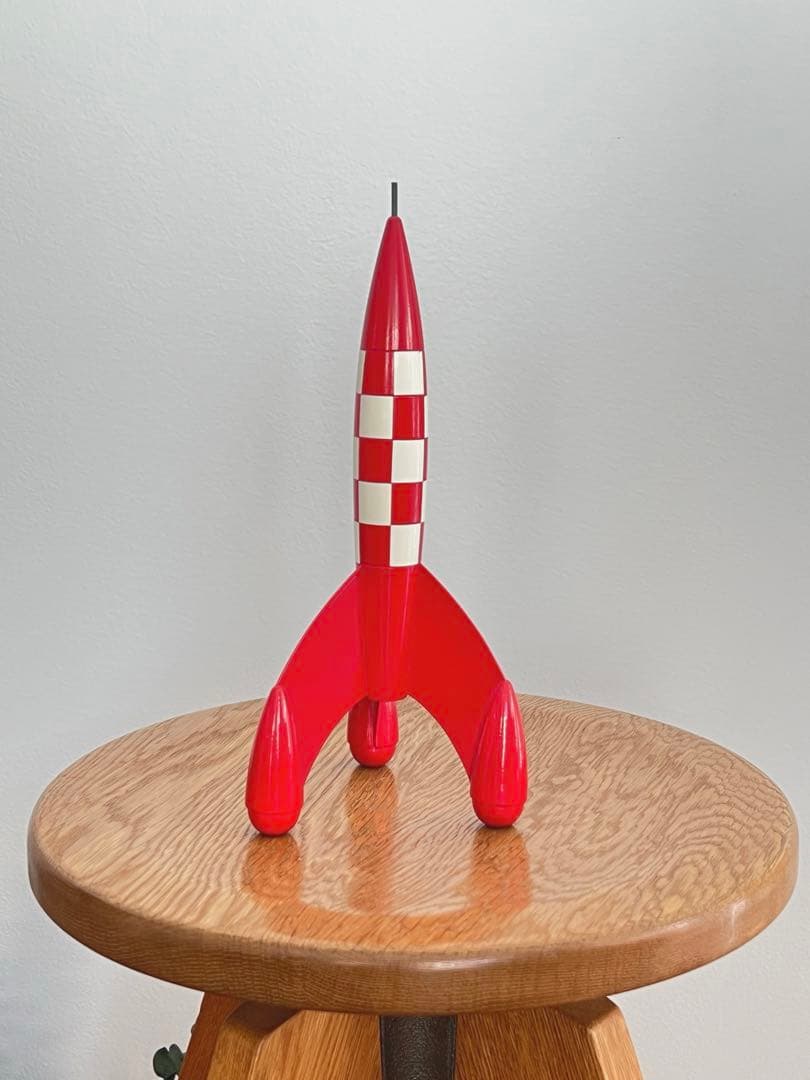 21日までクリスマスセール！タンタンの冒険 タンタンロケット オブジェ