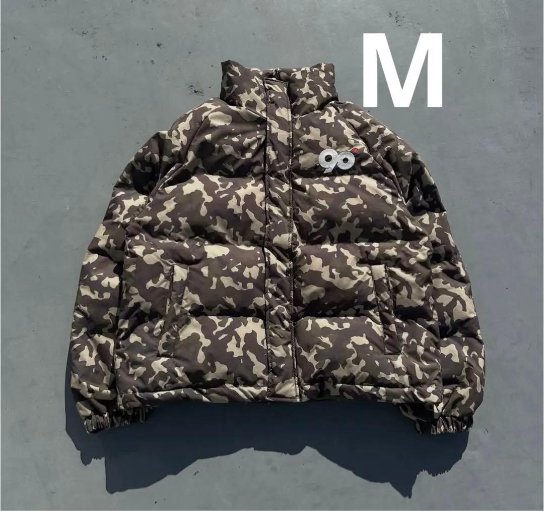 9090迷彩柄 ダウンジャケット - メルカリ