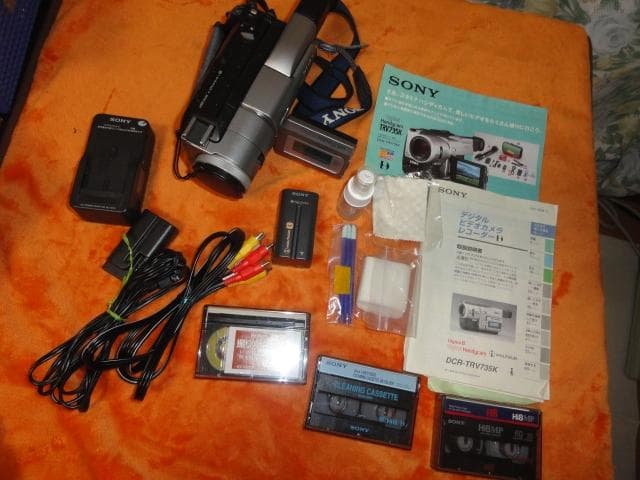 録再ダビングOK◇SONY Digital8 DCR-TRV735