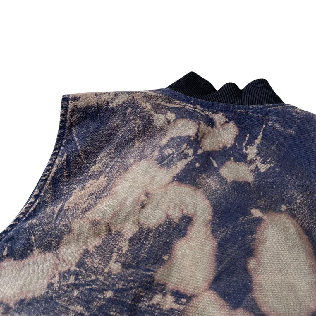 鬼フェード 雰囲気極上 カーハート ネイビー ダックベスト 90s~ - メルカリ