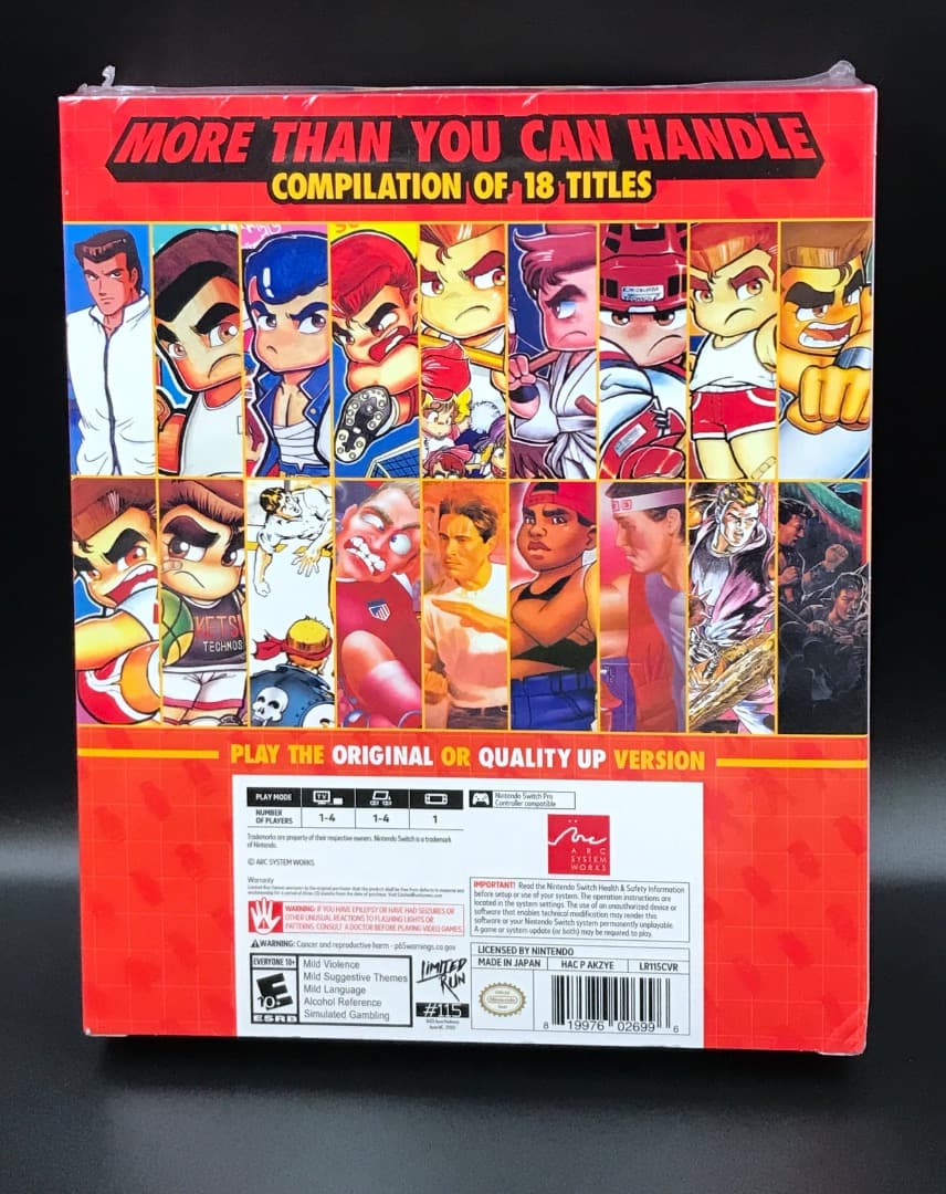 ダブルドラゴン＆くにおくん スィッチ 18タイトル収録 限定版 - メルカリ