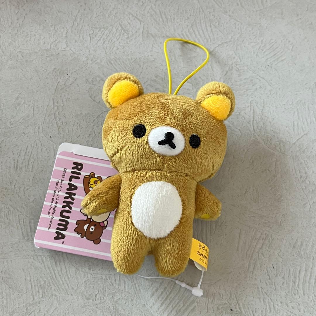 リラックマ ゴムひも付きマスコット ラウンドワン プライズ - メルカリ