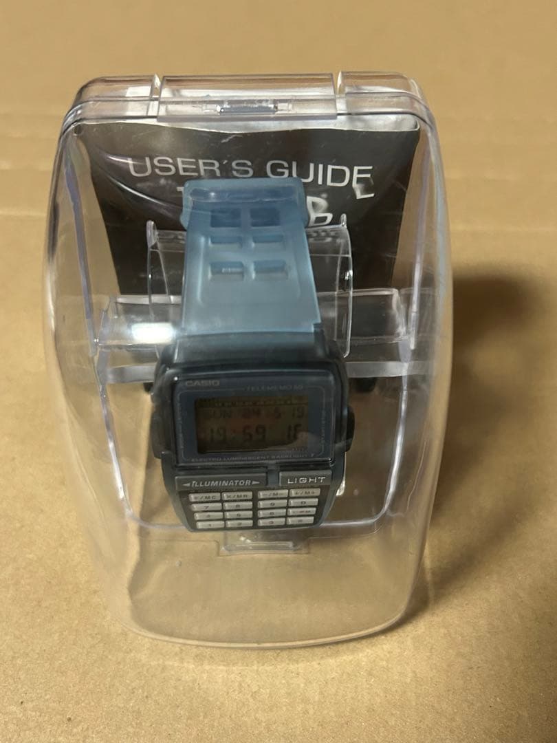 CASIO データバンク ブルー ディズニーコラボ DBC-63 - メルカリ