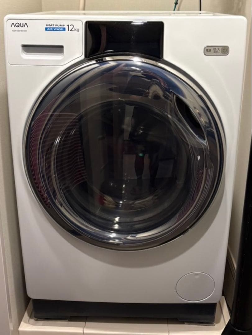 【泉田さん専用】AQUA ドラム式洗濯乾燥機 12kg AQW-DX12P-L | 容量：洗濯・脱水 12kg / 乾燥 6kg / 水量約59L