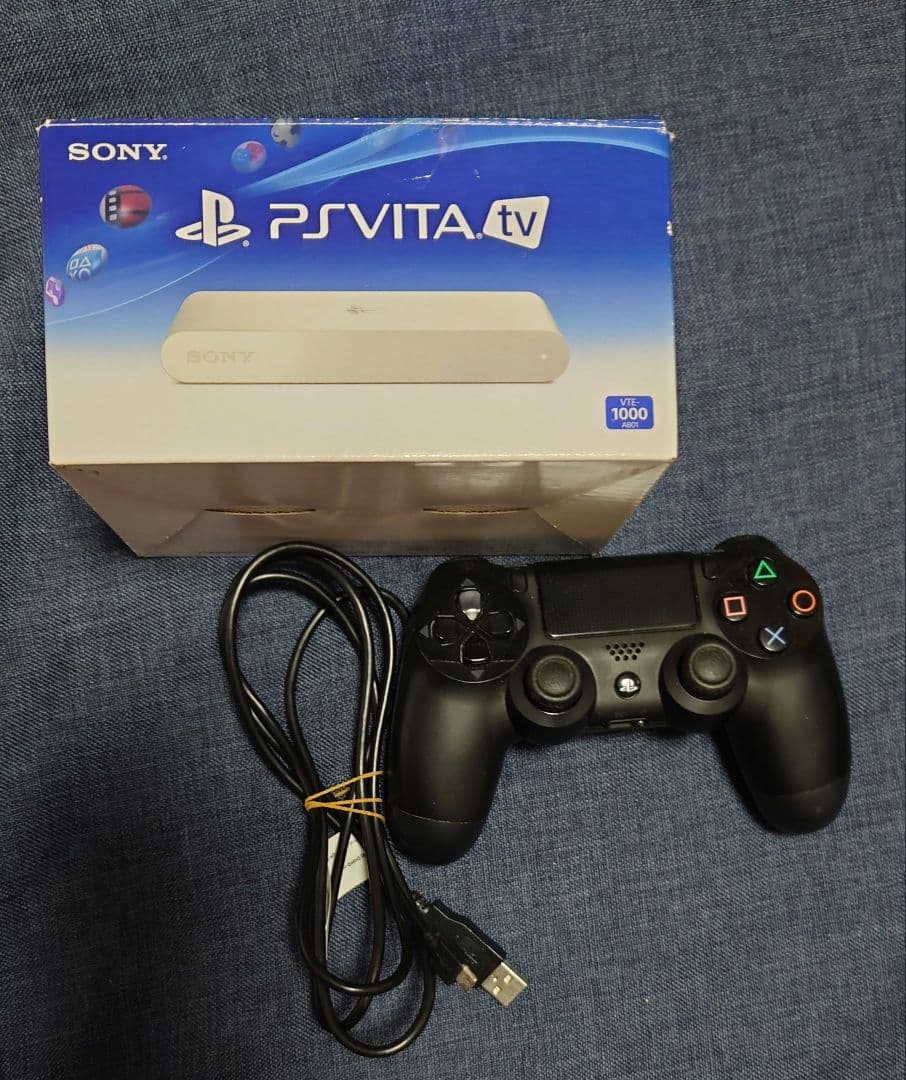 SONY PlayStationVITA VTE-1000　VITA TV Amazon.co.jp: 【整備済み品】 PlayStation Vita TV (VTE-1000AB01