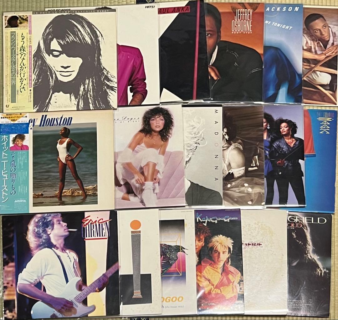 豪華18枚セット】80s 洋楽・邦楽レコードまとめ売りマドンナ