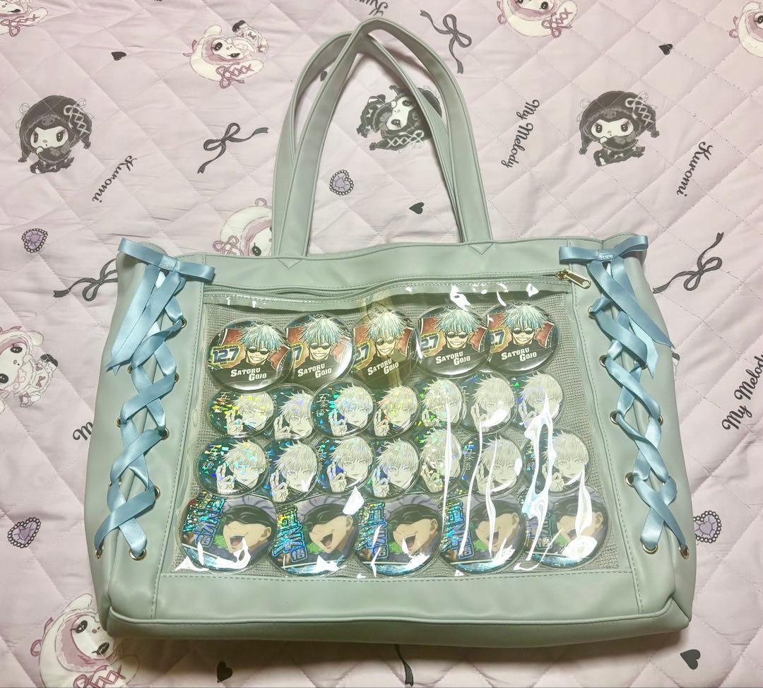 呪術廻戦 五条悟 痛バ 痛バッグ WEGO Lサイズ - メルカリ