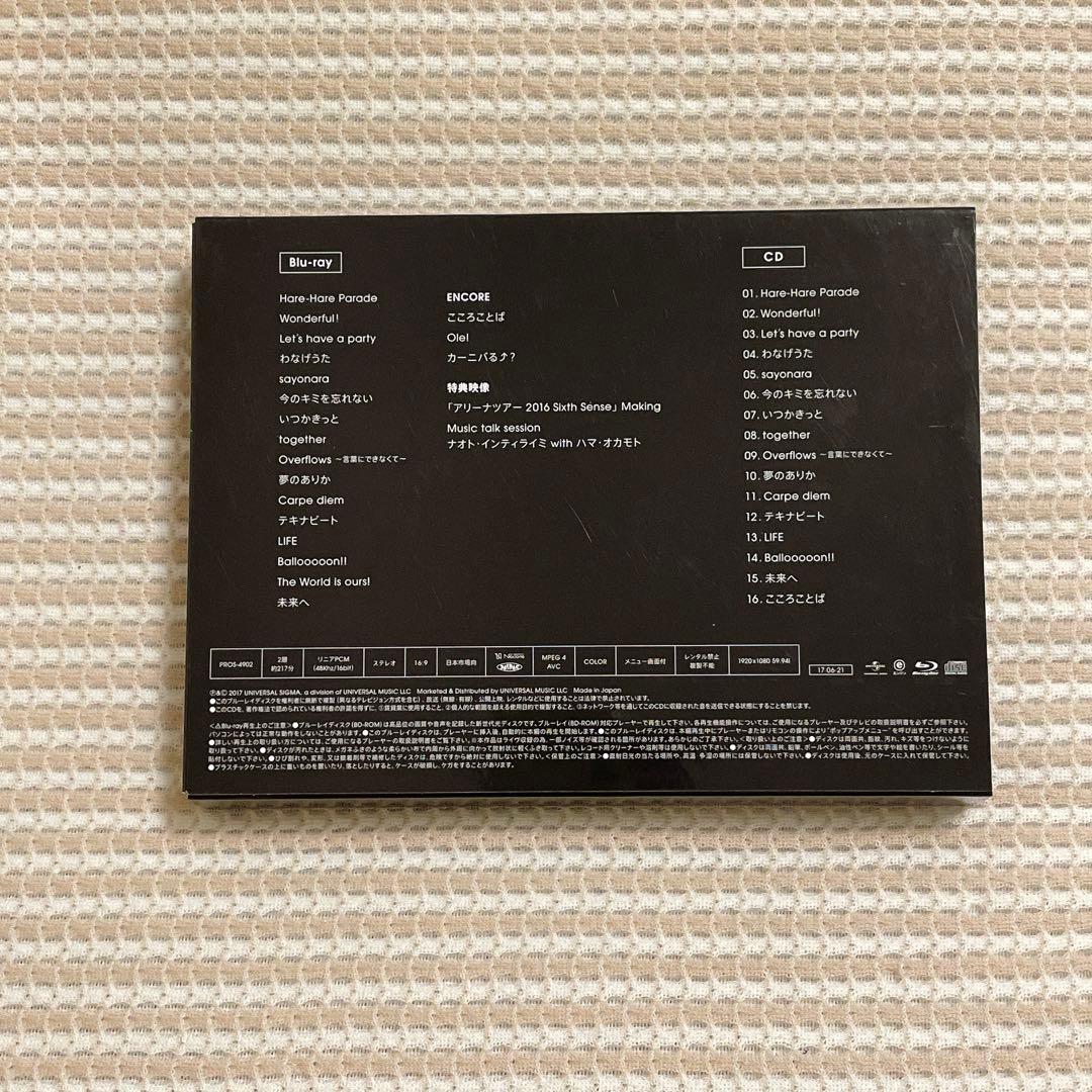 ナオトインティライミ アリーナツアー2016 Sixth Sence FC限定盤